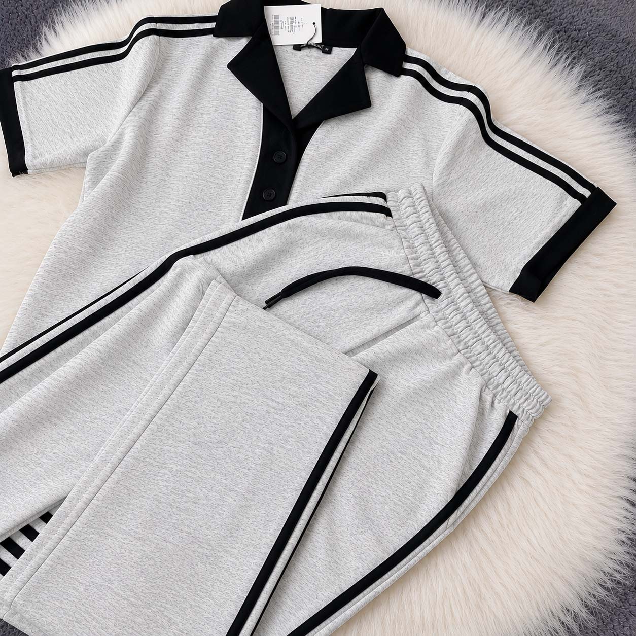 Buy1 Get1 Free  2-Pcs Summer Dry-Fit Tracksuit Women