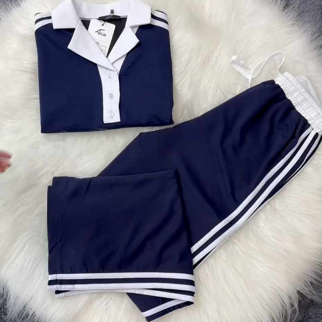Buy1 Get1 Free  2-Pcs Summer Dry-Fit Tracksuit Women
