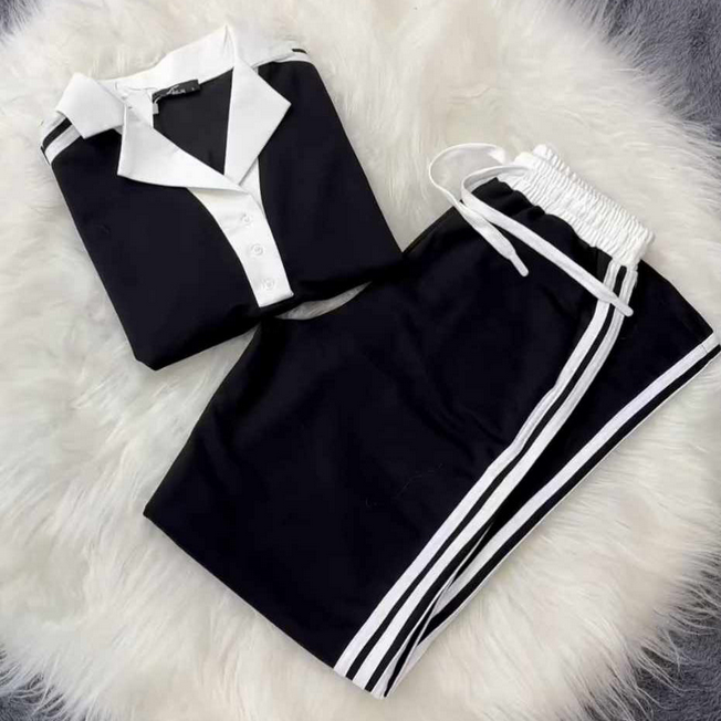 Buy1 Get1 Free  2-Pcs Summer Dry-Fit Tracksuit Women