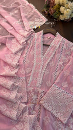 Premium Mul Cotton Embroidered 3PCs Suit
