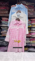 Buy1 Get1 Free Mulmul Schiffli Embroidered 2-Piece Suit