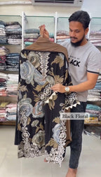 Premium Digital Floral Printed 3-Piece Lawn Suit