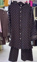 Trendy Polka Dot 2-Pcs Co-ord Set