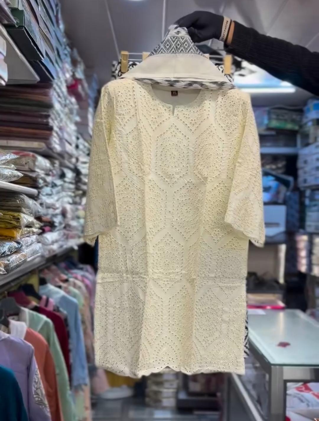 Women's  Chikankari 3 Piece Summer Suit