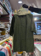 Women's  Chikankari 3 Piece Summer Suit