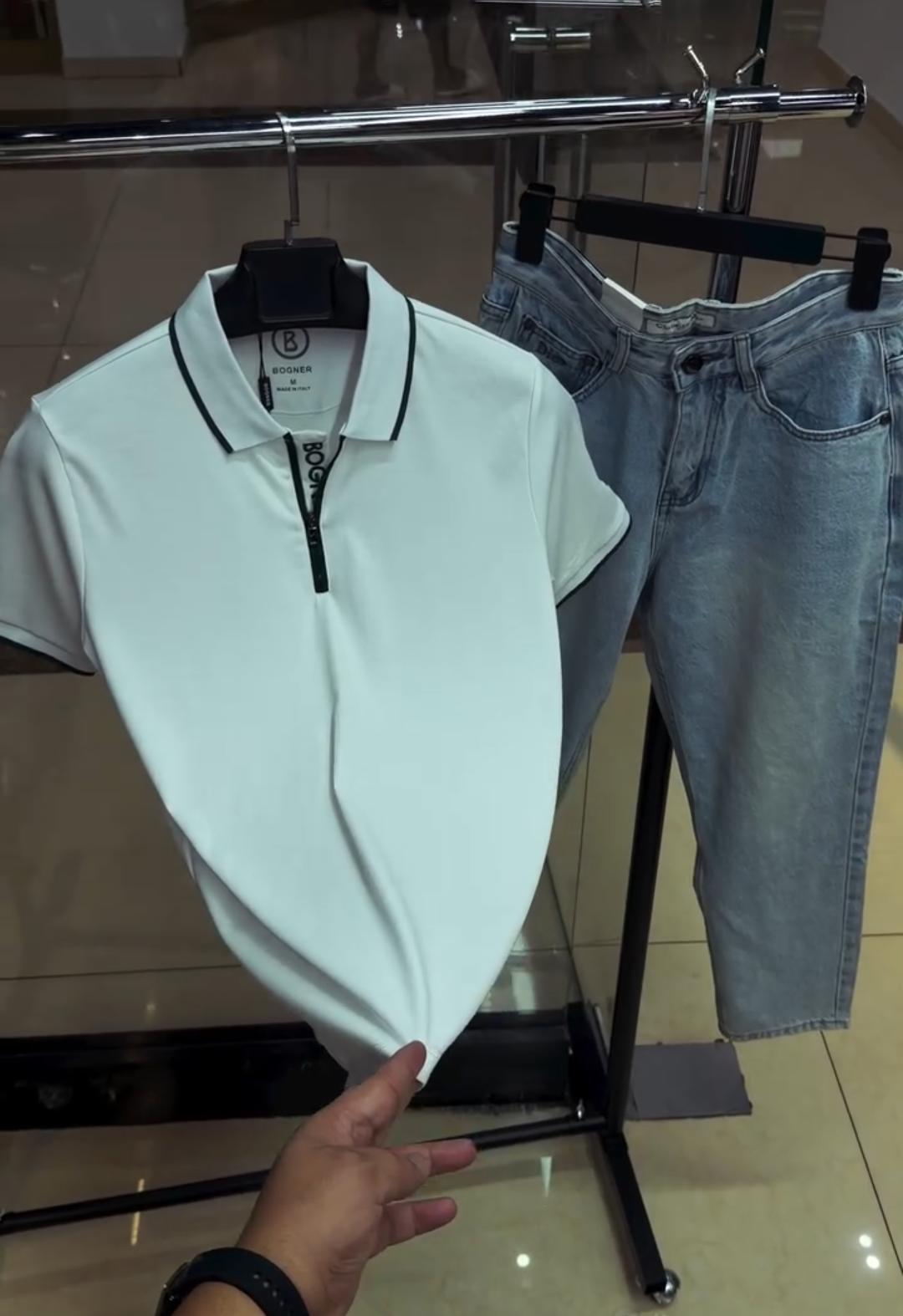 Pack of 2 Men's Polo T-Shirt with Denim Jeans