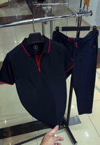Pack of 2 Men's Polo T-Shirt with Denim Jeans