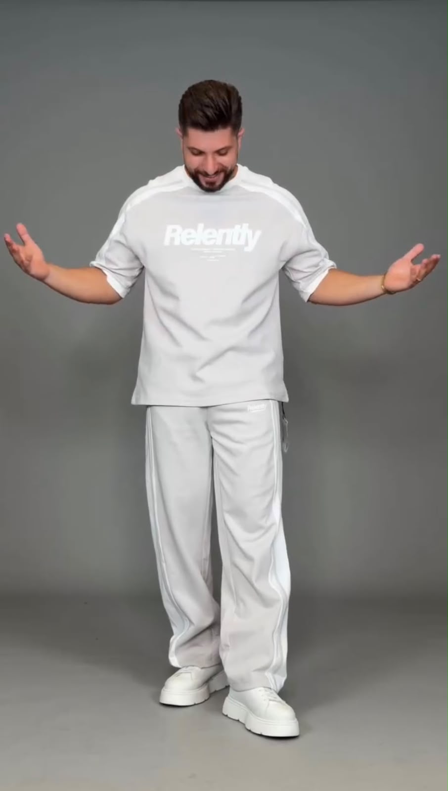 Men's BUY1 GET1 FREE Oversized Co-Ord Set