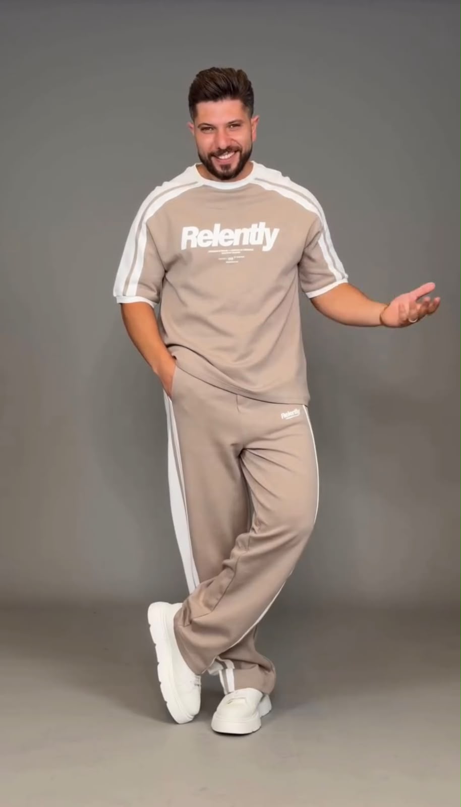 Men's BUY1 GET1 FREE Oversized Co-Ord Set