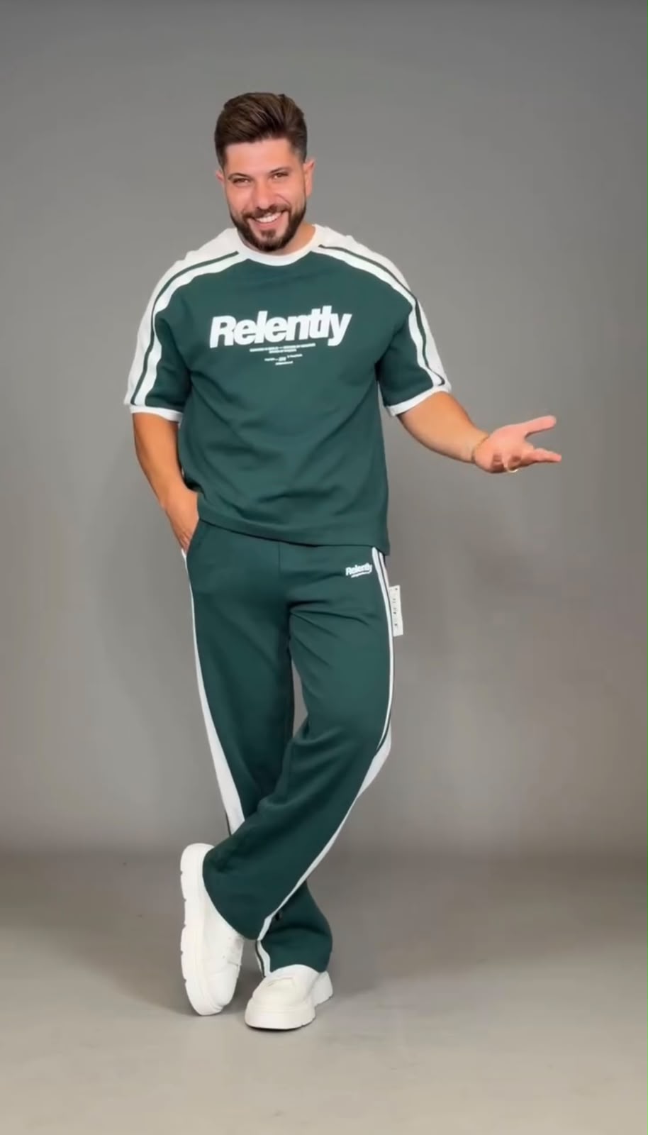 Men's BUY1 GET1 FREE Oversized Co-Ord Set