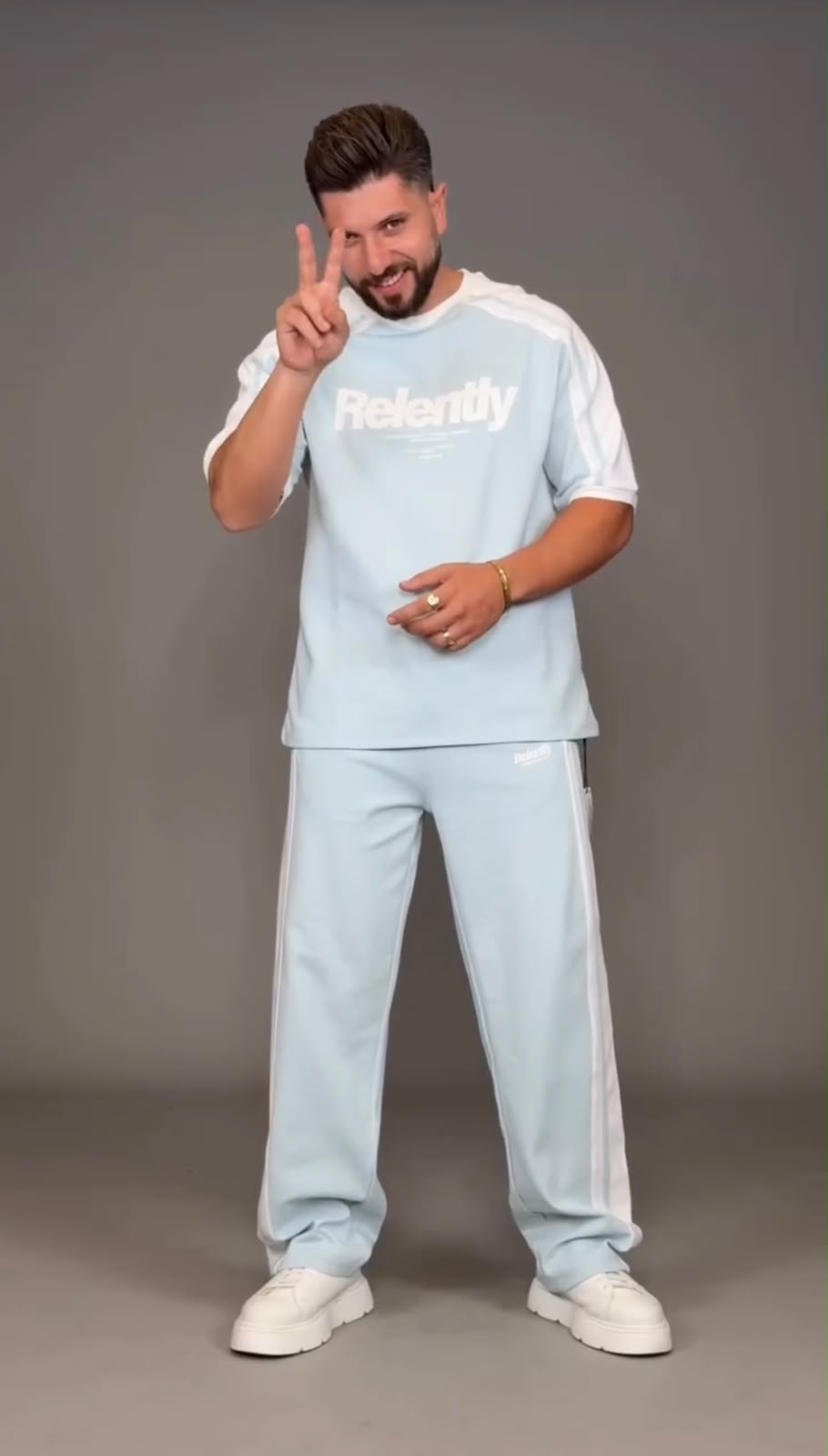 Men's BUY1 GET1 FREE Oversized Co-Ord Set