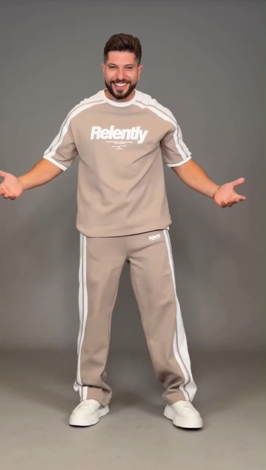 Men's BUY1 GET1 FREE Oversized Co-Ord Set