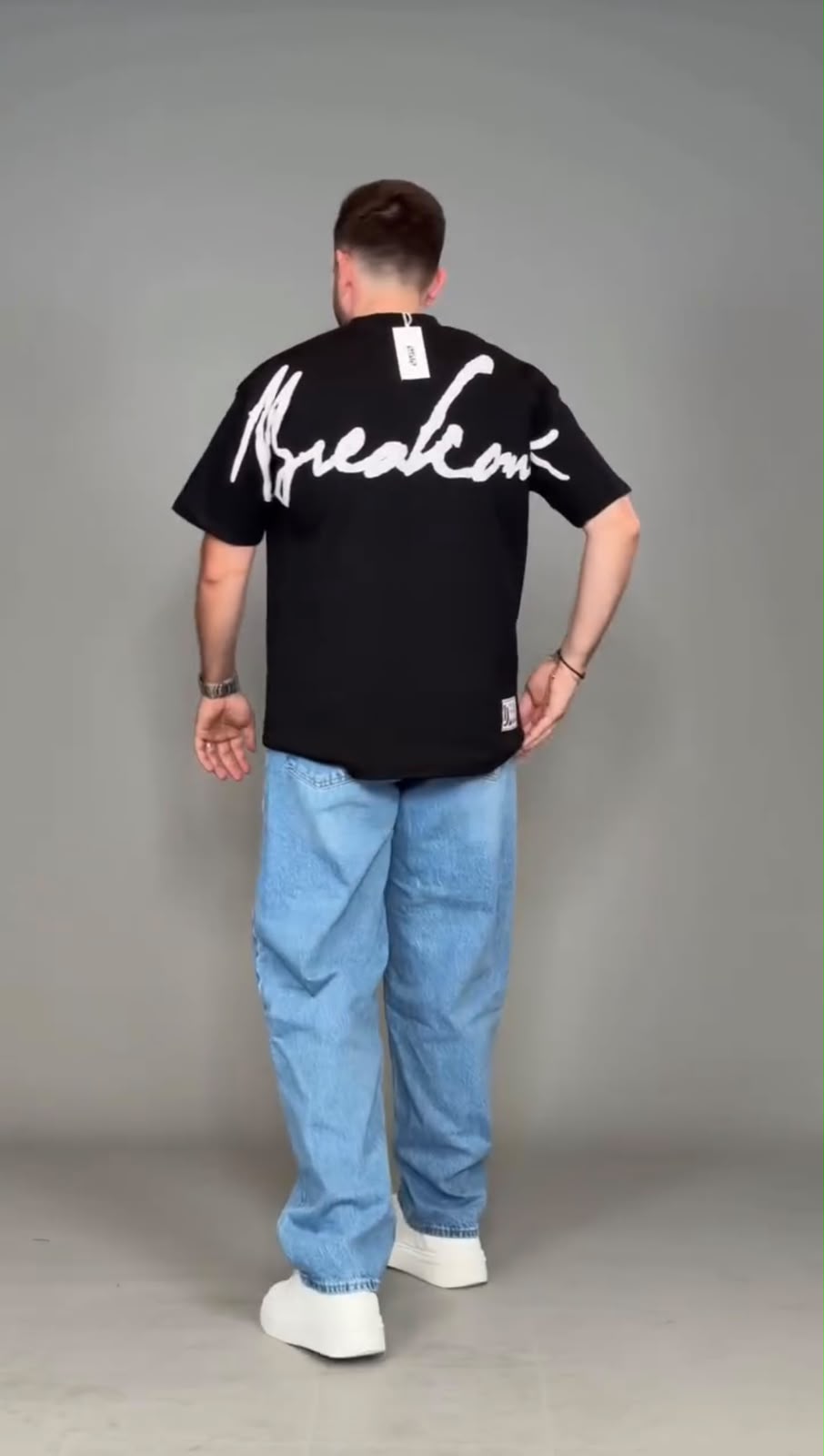 Buy Any 2 Men's Oversized Graphic T-Shirt with Denim Jeans