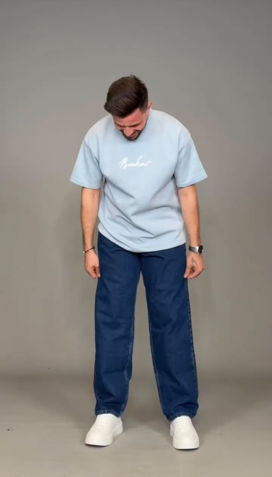 Buy Any 2 Men's Oversized Graphic T-Shirt with Denim Jeans