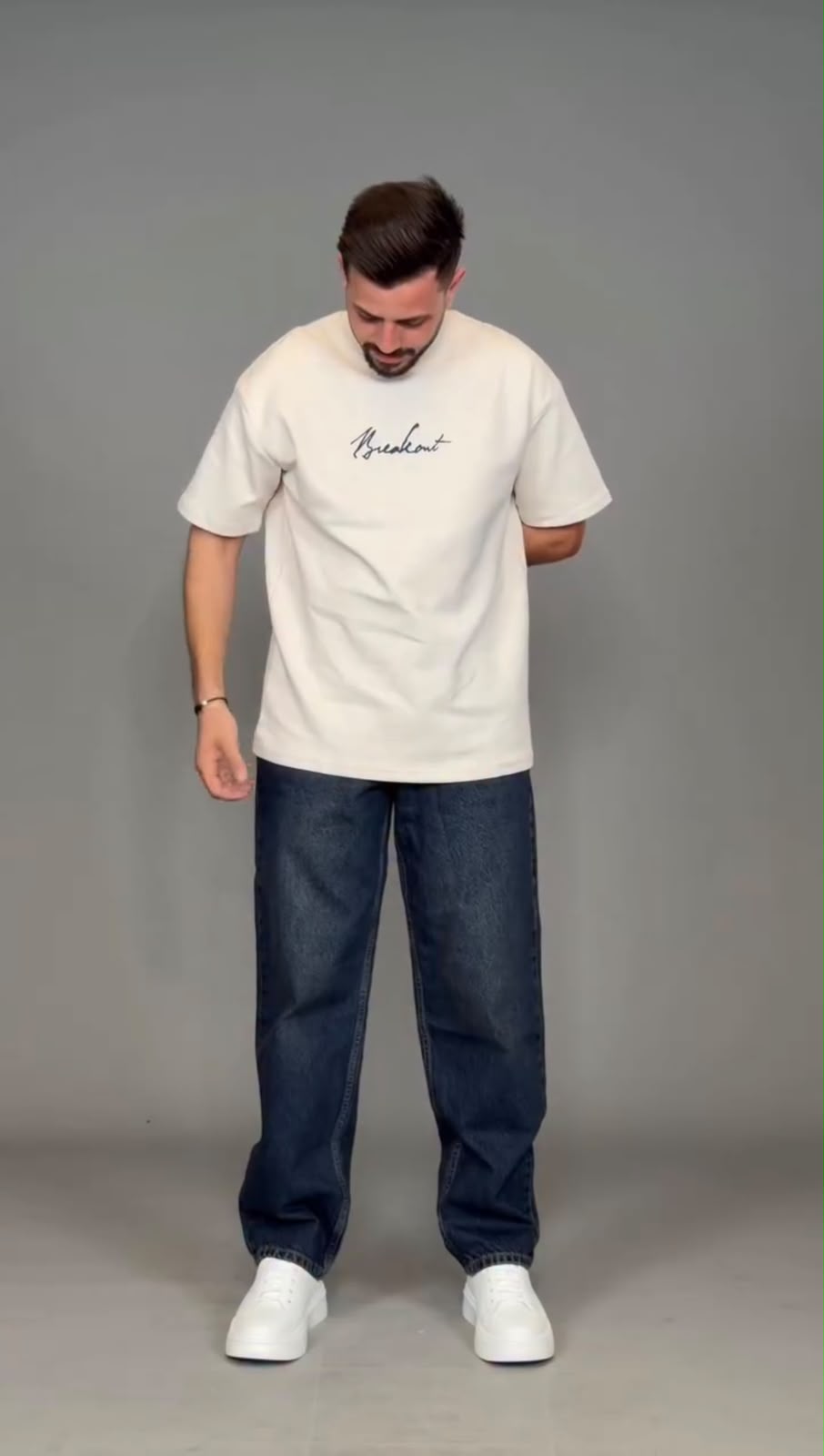 Buy Any 2 Men's Oversized Graphic T-Shirt with Denim Jeans