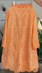 Chikankari Shirt with Plazo Buy 1 Get 1 FREE