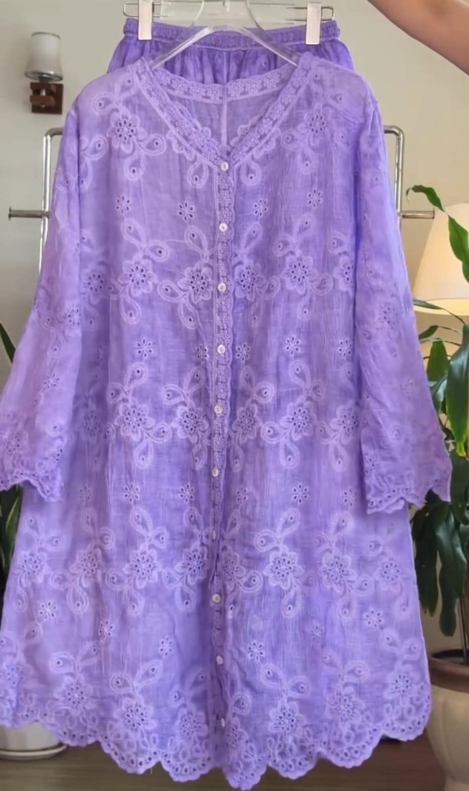 Chikankari Shirt with Plazo Buy 1 Get 1 FREE