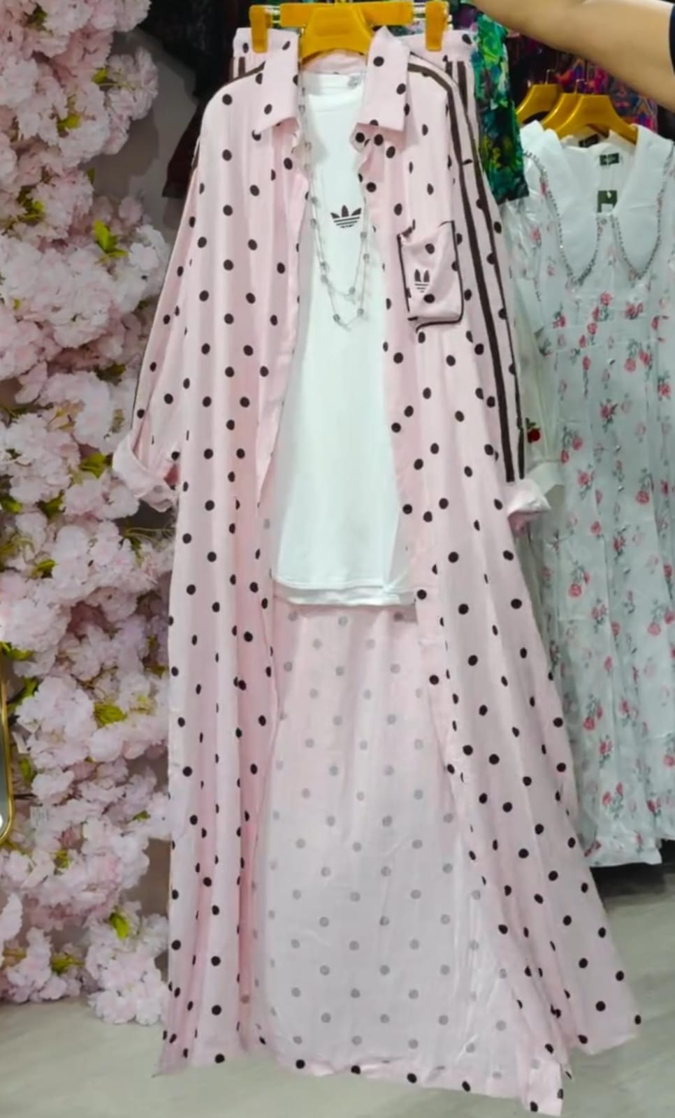 Long Shirt Inner With Plazo For Women