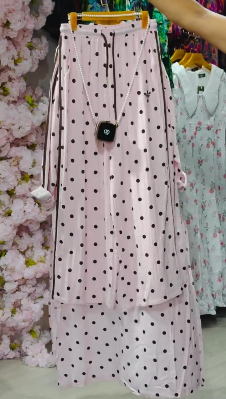 Long Shirt Inner With Plazo For Women