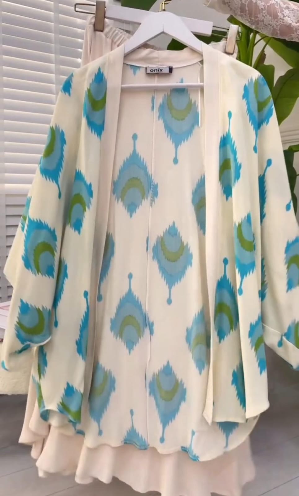 Long Shirt with Skirt Set for Women