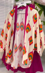 Long Shirt with Skirt Set for Women
