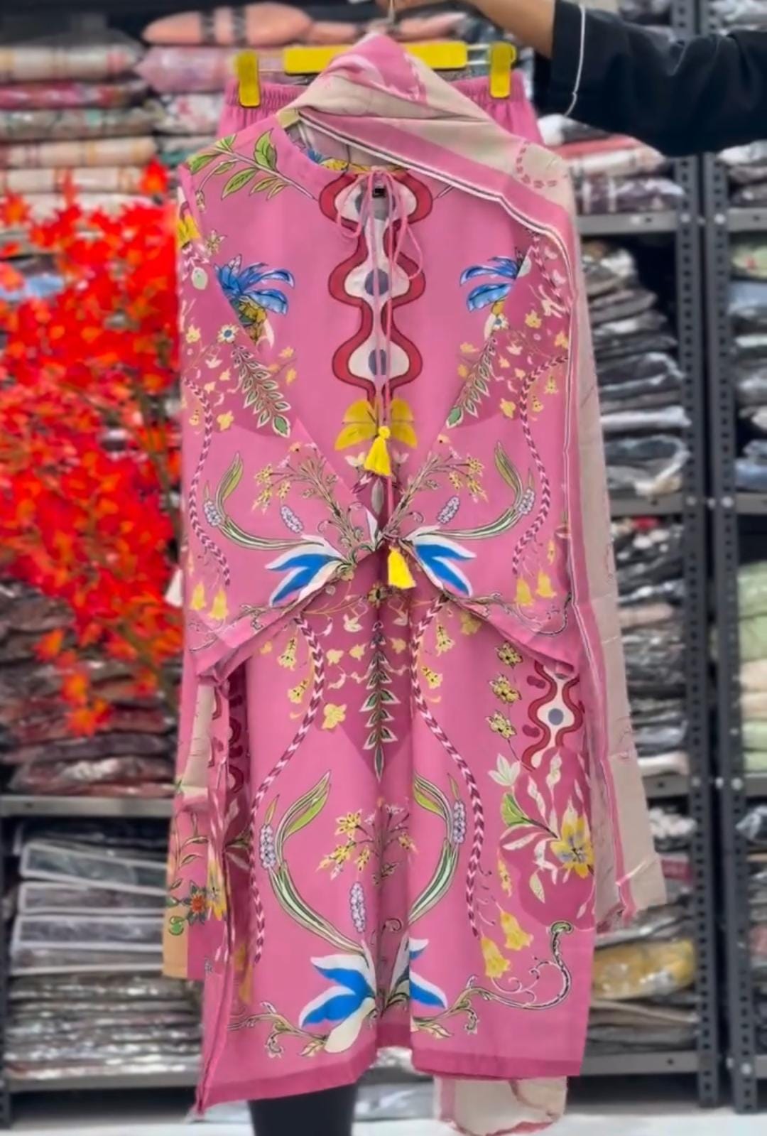 Digital Printed 3 Piece Suit For Women