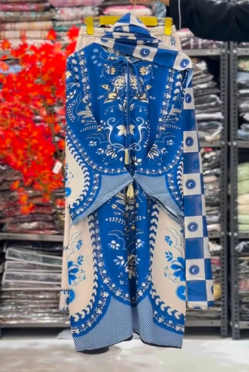 Digital Printed 3 Piece Suit For Women
