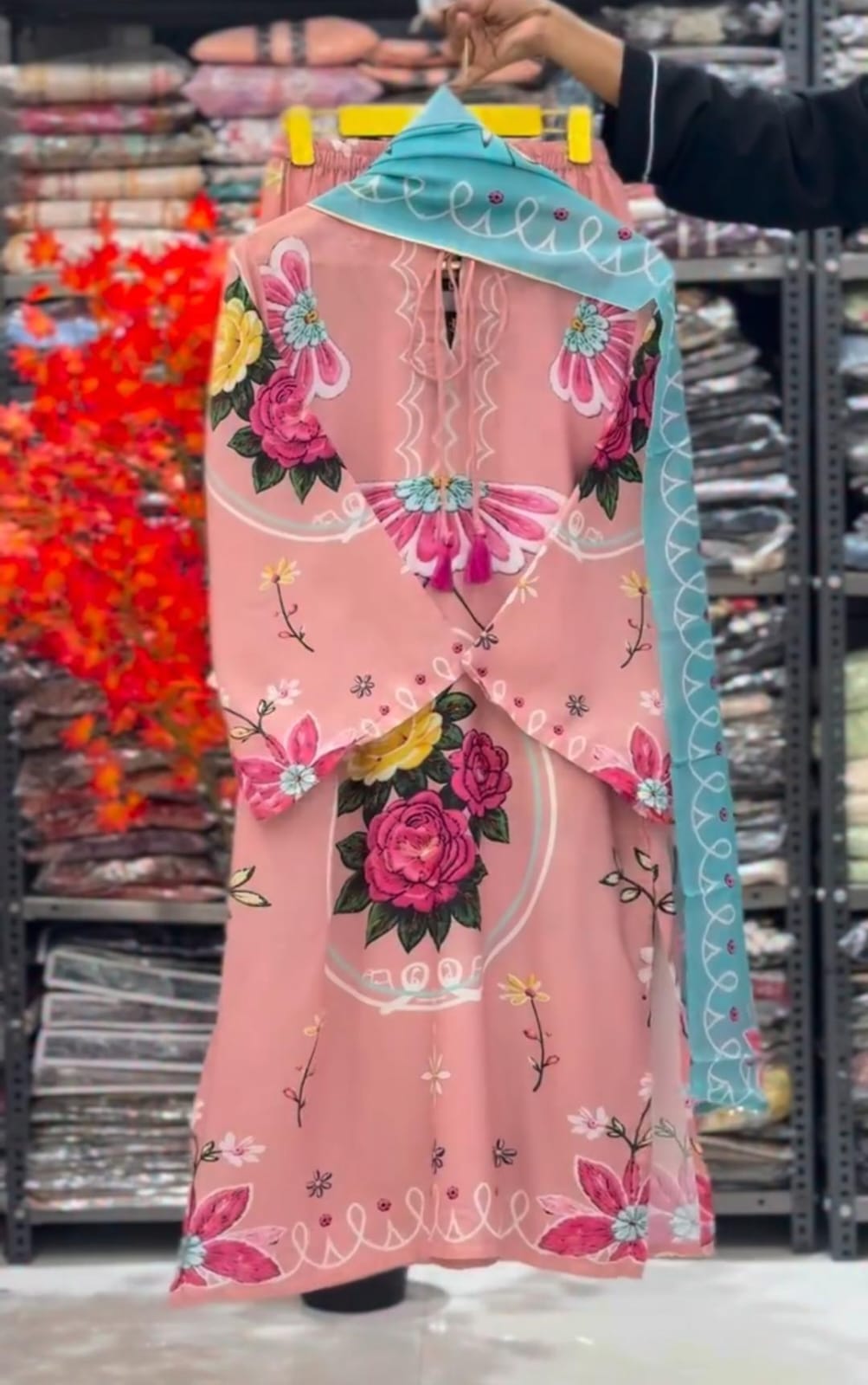 Digital Printed 3 Piece Suit For Women