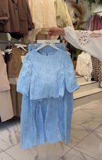 Chikankari Shirt & Skirt Set For Women