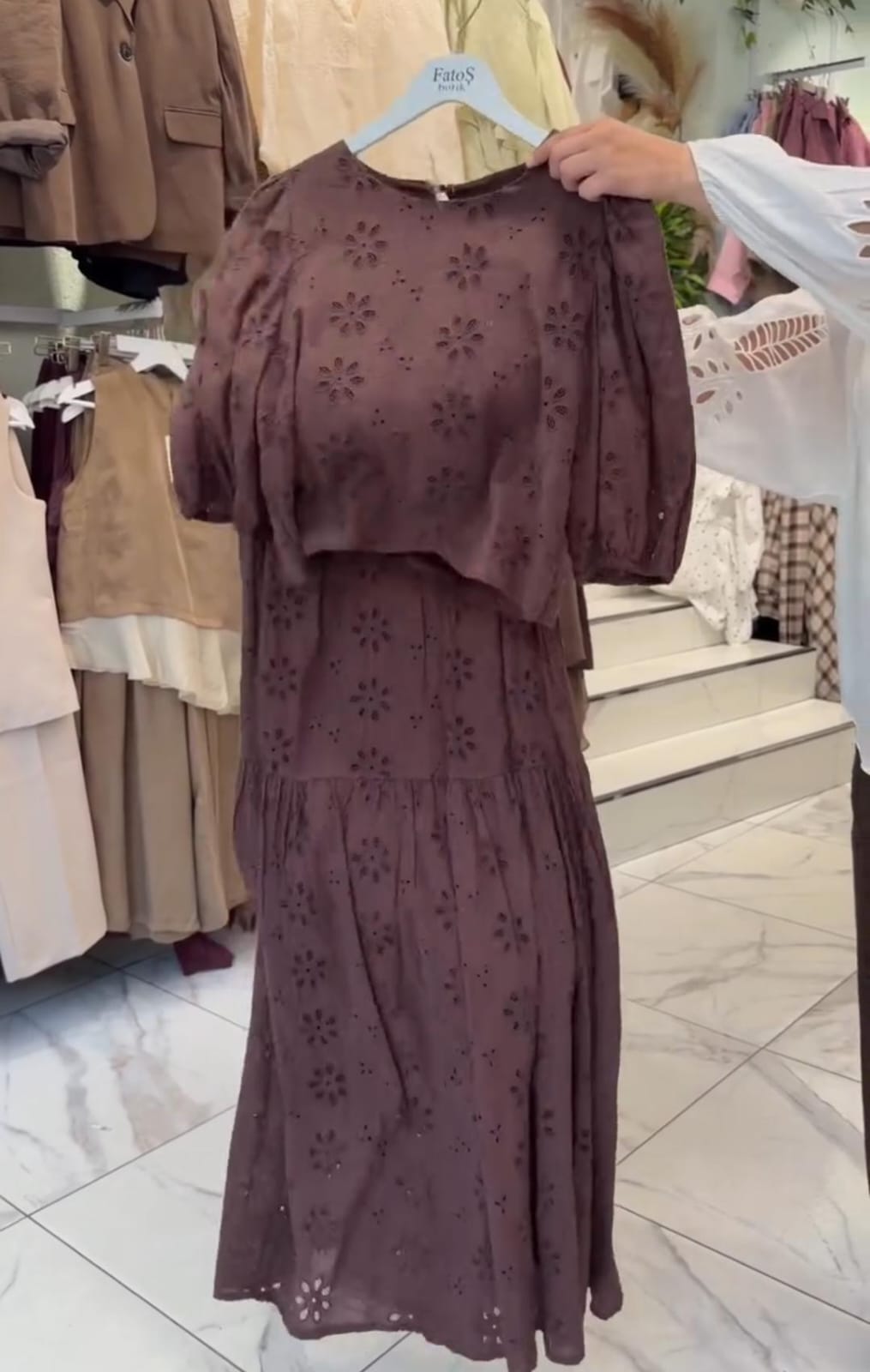 Chikankari Shirt & Skirt Set For Women