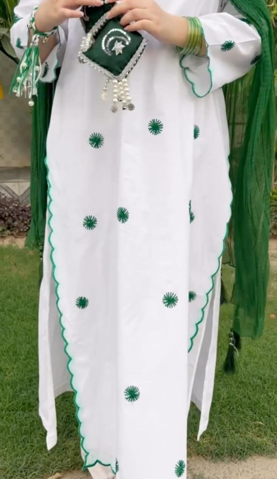 AZADI SPECIAL DEAL 3 PIECE EMBROIDERED SUIT