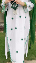 AZADI SPECIAL DEAL 3 PIECE EMBROIDERED SUIT