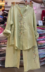 Women’s Embroidered 2-Piece Suit BUY 1 GET 1 FREE