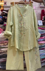 Women’s Embroidered 2-Piece Suit BUY 1 GET 1 FREE