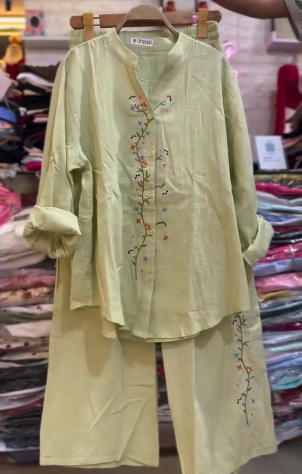 Women’s Embroidered 2-Piece Suit BUY 1 GET 1 FREE