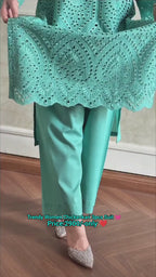 Chikankari 3-Piece Suit